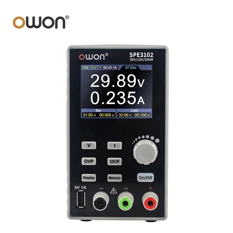 OWON SPE α׷  DC   ġ,    ġ, 200W, 30V, 10A, 2.8 ġ LCD, 10mV, 1mA ػ, SPE3102